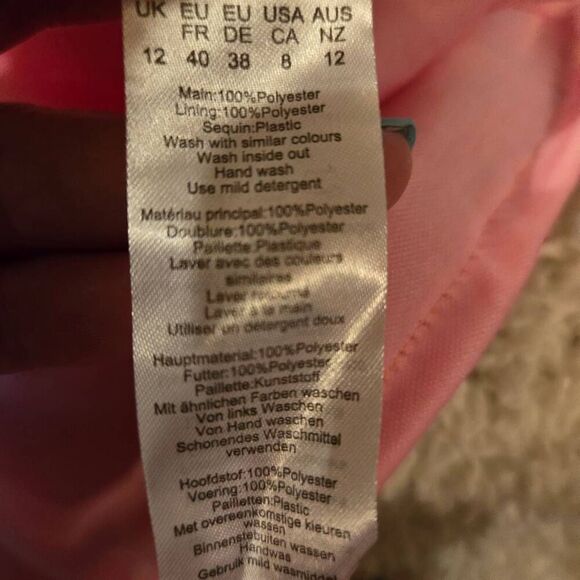 PrettyLittleThing Dresses Nwtpretty Little Thing Pink Sequin Dress